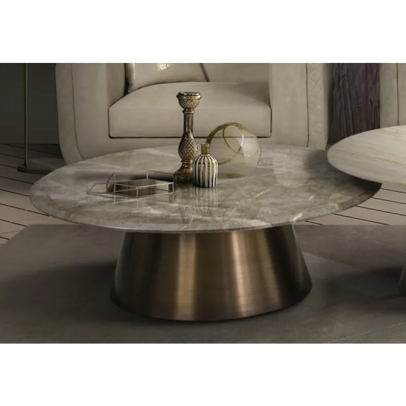 Malibu Round Low Cocktail Table