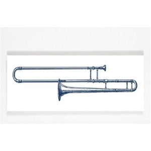 Chelsea Square - Trombone Wall Art