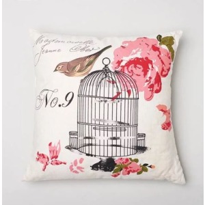 Clementine Court - Birdcage Pillow