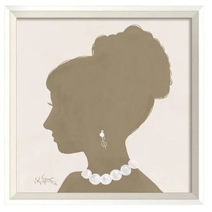 Clementine Court - Lady Silhouette Wall Art