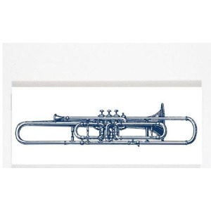 Chelsea Square - Valve Trombone Wall Art