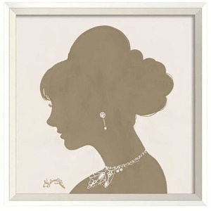 Clementine Court - Lady Silhouette Wall Art