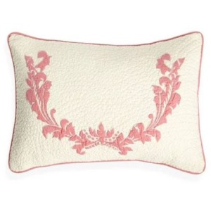 Clementine Court - Small Damask Bolster Pillow