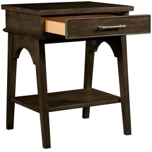 Chelsea Square Bedside Table - Rasin