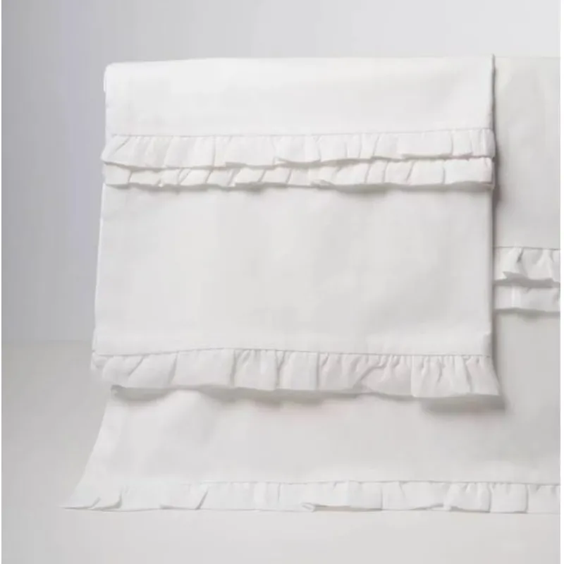 Clementine Court - Petite Ruffle Sheet Set - Twin