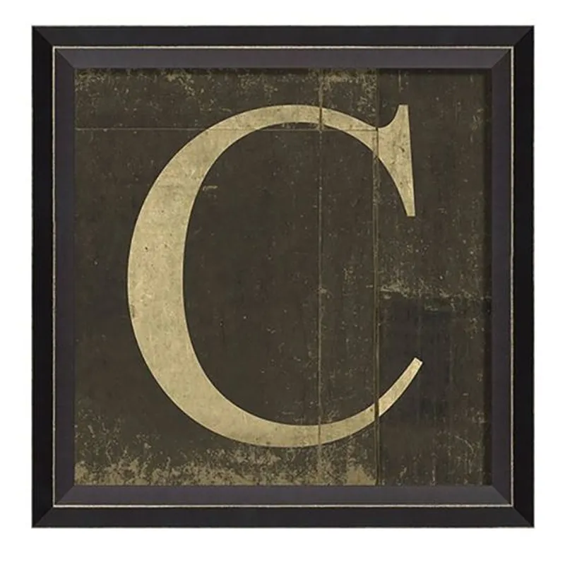Chelsea Square - Letter C Wall Art