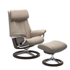 Paul (L) Signature Base Recliner with Ottoman