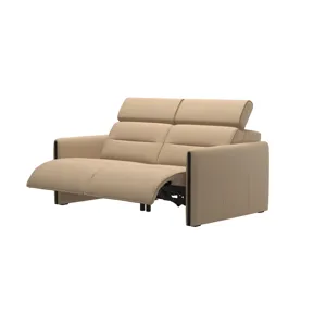 Emily 2 Seater with 2 Motors - Wood Arm