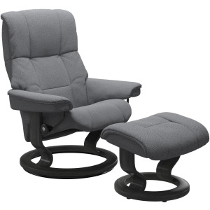 Mayfair (M) Classic Recliner with Footstool