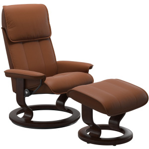 Admiral (M) Classic Chair with Footstool