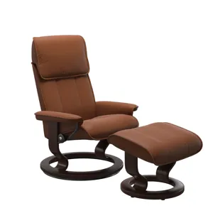 Admiral (M) Classic Chair with Footstool