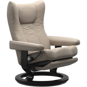 Wing Medium Classic Power Leg & Back - Paloma Mushroom & Black