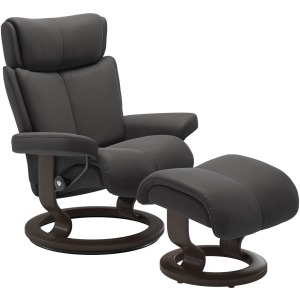 Magic Medium Classic Chair with Footstool