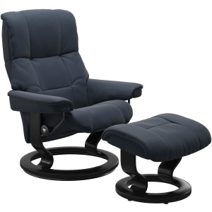 Mayfair (M) Classic Recliner with Footstool