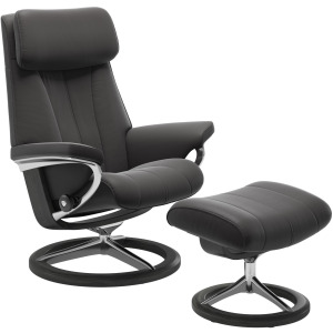 Paul (L) Signature Base Recliner with Ottoman
