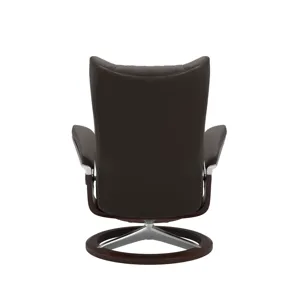 Wing (L) Signature Base Recliner with Ottoman