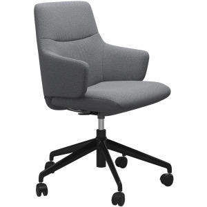 Mint (L) Home Office Low Back With Arms