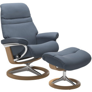 Sunrise (L) Signature Chair w/Footstool