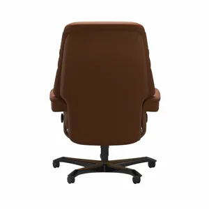 Sunrise Home Office Chair - Paloma New Cognac w/Teak