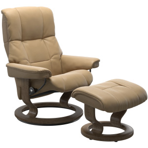 Mayfair (M) Classic Recliner with Footstool