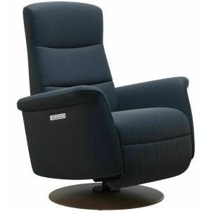 Mike (M) Power Recliner with Moon Wood Base