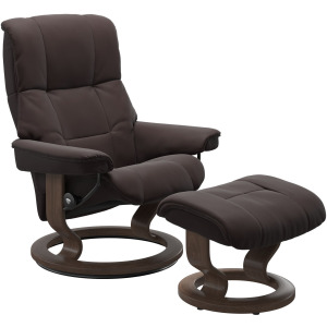 Mayfair (M) Classic Recliner with Footstool