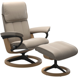  Admiral (L) Signature Chair with Footstool
