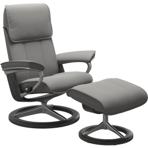  Admiral (L) Signature Chair with Footstool