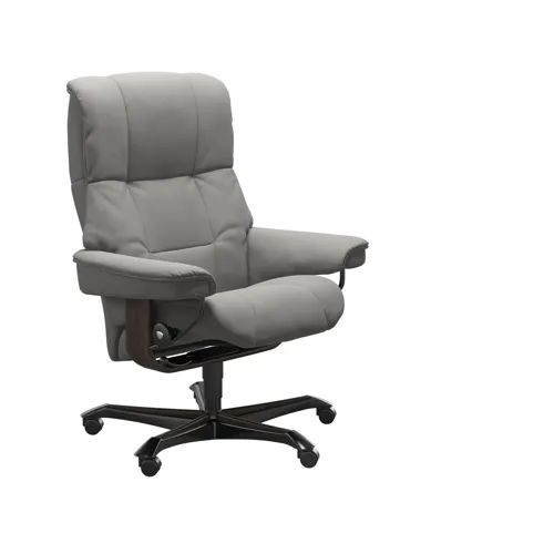 Mayfair Home Office - Paloma Silver Grey w/Wenge