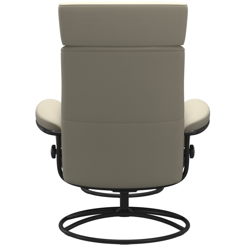 Metro Original Adjustable Headrest Chair with Ottoman 13903650941545 by