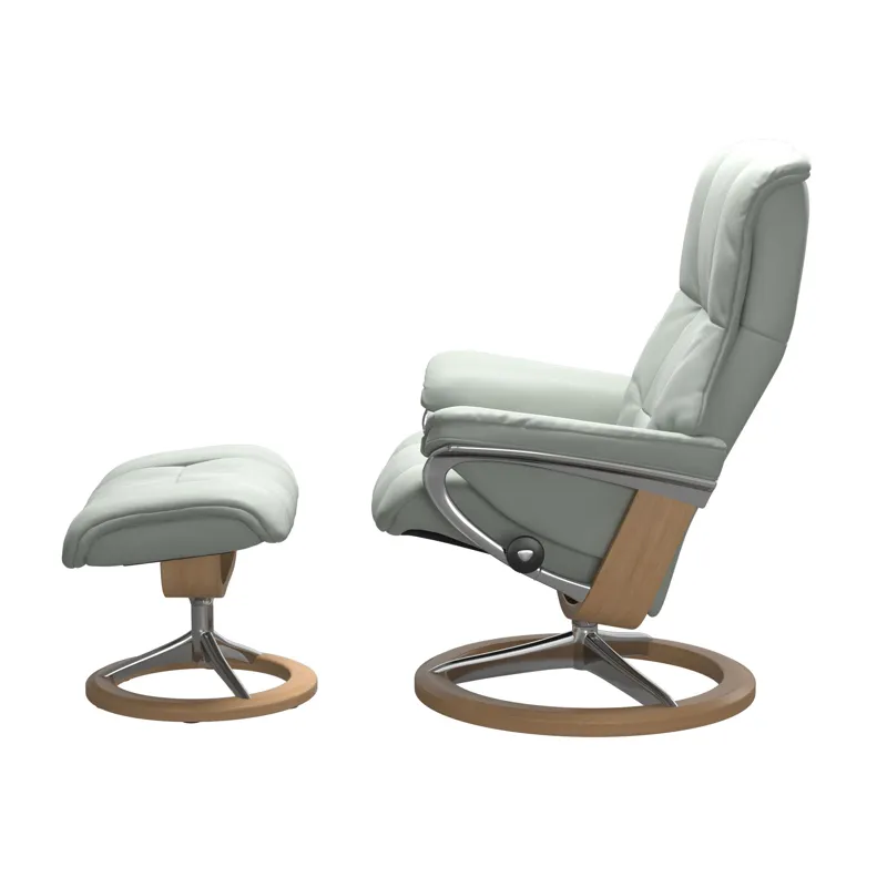 Mayfair (L) Signature Base Recliner w/Ottoman