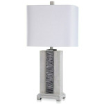 Cinder Ford Waterfall Resin Table Lamp
