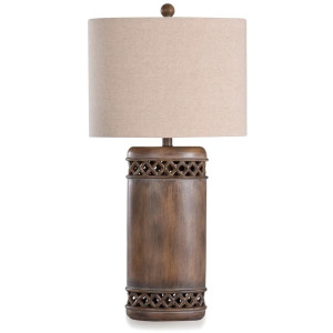 Laurel Bay & Mink Table Lamp