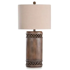 Laurel Bay & Mink Table Lamp
