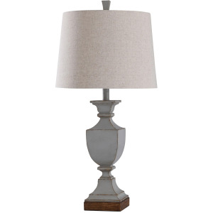Oldbury Blue Weathered Finish Table Lamp