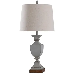 Oldbury Blue Weathered Finish Table Lamp