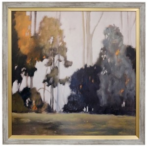 Woodlands Textured Framed Print