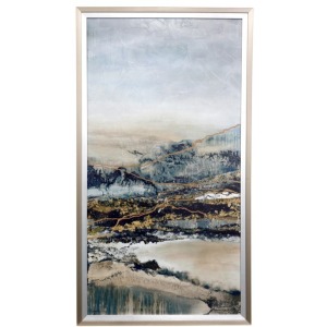 Beauty in Erosion Textured Framed Print