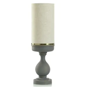 Maverick Grey Uplight Table Lamp