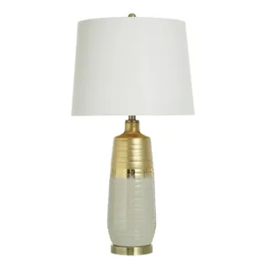 Nectar Gold Ceramic Table Lamp