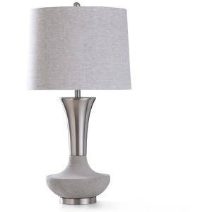 Dante Silver Table Lamp