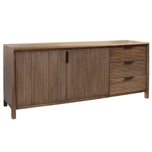 Linear Hardwood Console