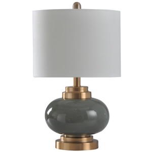 Copper & Gray Table Lamp