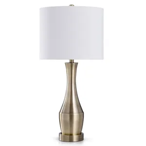 Antique Brass Touch Lamp