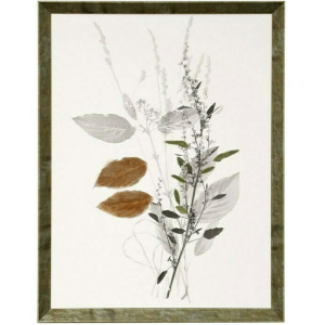 Wild Foliage Simple Framed Print Under Glass