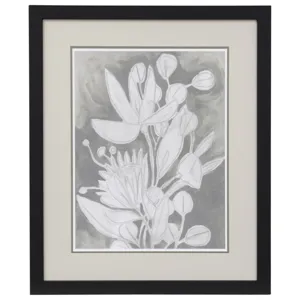 Spectral Blooms I Framed Print Under Glass