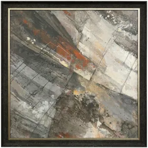 Fire & Ice - Textured Framed print