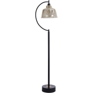 Black Water Floor Lamp