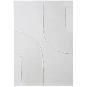 Textured White Firwood Stretch Bar Canvas