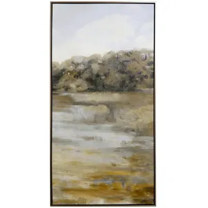 Summertime View II Printed &amp; Framed Canvas